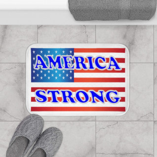 America Strong - Bath Mat