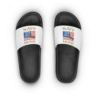 Navy Moms - Women's Slide Sandals