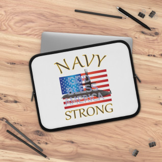 Navy Strong - Laptop Sleeve