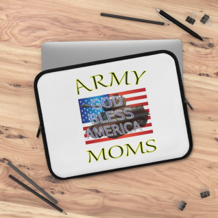 Army Moms - Laptop Sleeve.