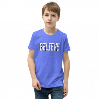 Believe - Youth Short Sleeve T-Shirt - For Boys and/or For Girls