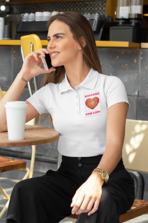 Ballers For Life - Embroidered Women's Polo Shirt