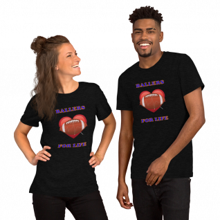 Ballers For Life - Short-Sleeve T-Shirt - For Him or For Her