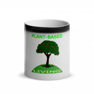 Plant-Based Living Glossy Mug