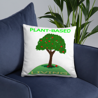 Plant-Based Living Basic Pillow