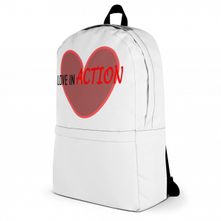 Love in Action with Heart Backpack