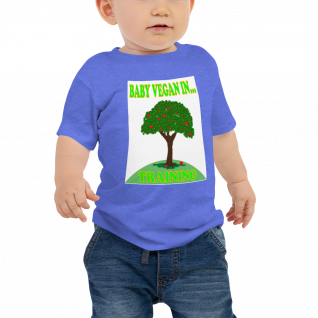 Baby Vegan in Training - Short Sleeve T-Shirt - For Boys or For Girls