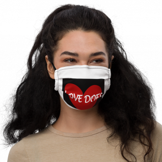 Love Does - Premium Face Mask - For Him or For Her